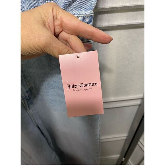 Juicy couture wide leg UTILITY JUMPSUIT NWT size M Retail price $125 - Picture 8 of 12